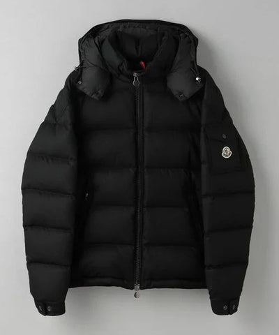 Moncler Coat Black Matt